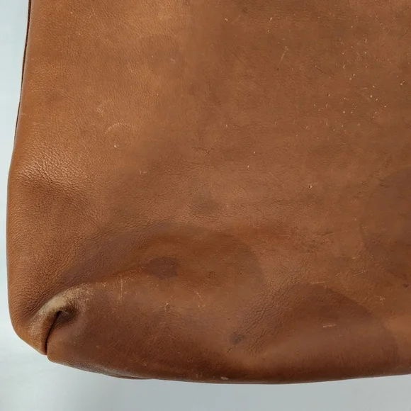 Madewell The Transport Tan Leather Tote Bag - Picture 12 of 13
